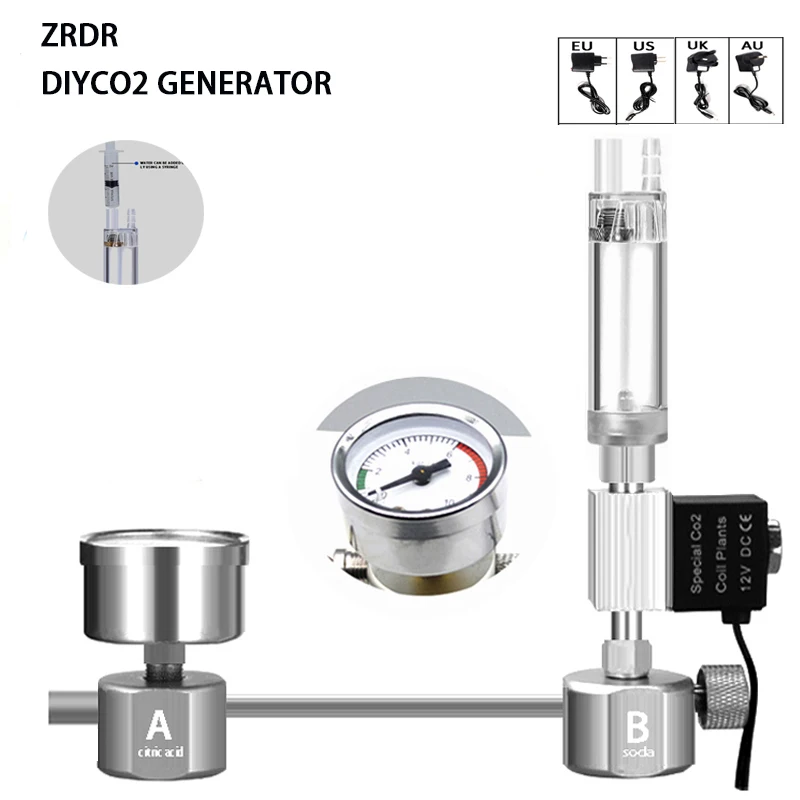 Co2 Diffuser Planted - Bể Cá Tự Làm CO2 Lò