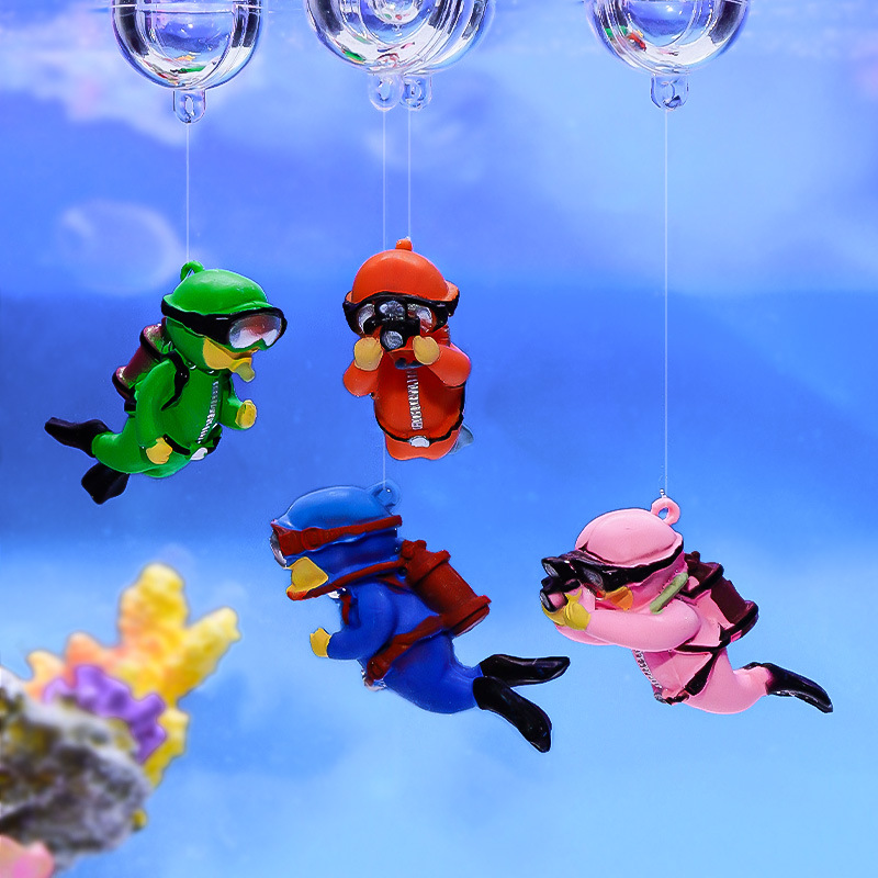 Fish Tank Diver Ornaments Land - đánh giá và giá Aquarium Fish Popular