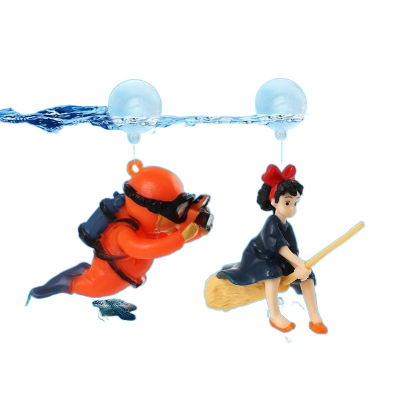 Fish Tank Diver Ornaments Land - đánh giá và giá Aquarium Fish Popular