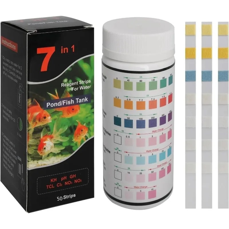 Aquarium Test Strips Fish Tank - đánh giá và giá Aquarium Test Kit