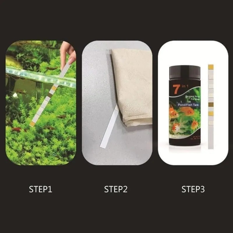 Aquarium Test Strips Fish Tank - đánh giá và giá Aquarium Test Kit