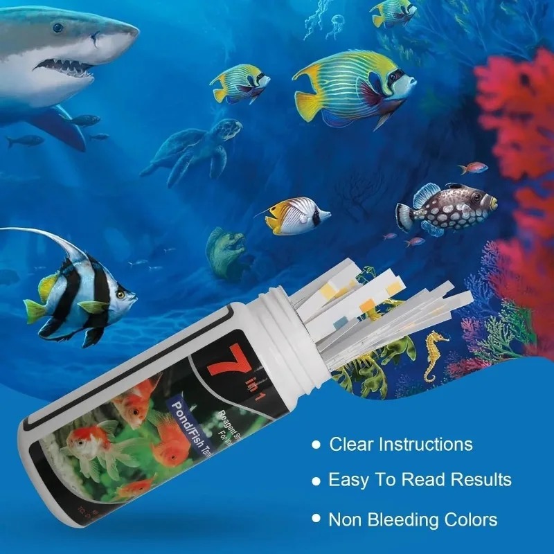 Aquarium Test Strips Fish Tank - đánh giá và giá Aquarium Test Kit