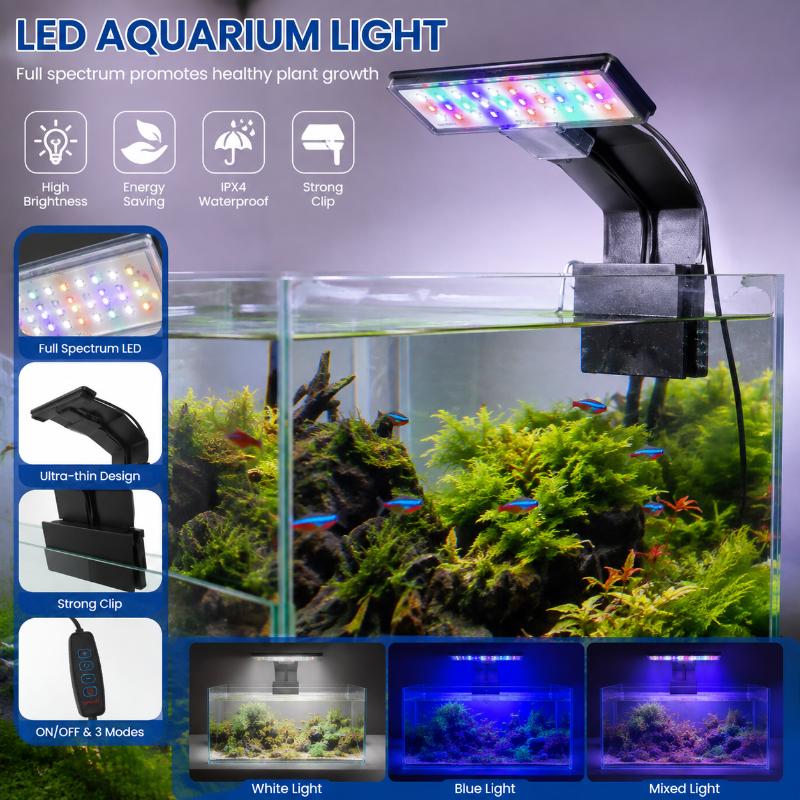 Aquarium LED Lighting Ultra-th - đánh giá và giá Aquarium Fish With Long Lifespan