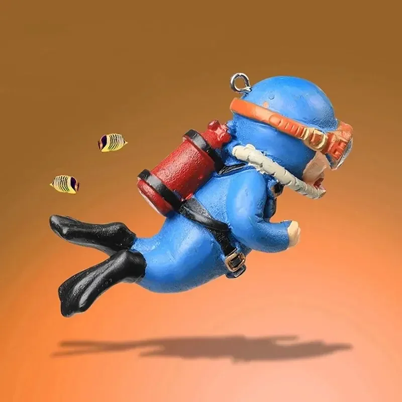 Fish Tank Diver Ornaments Land - đánh giá và giá Aquarium Fish Popular