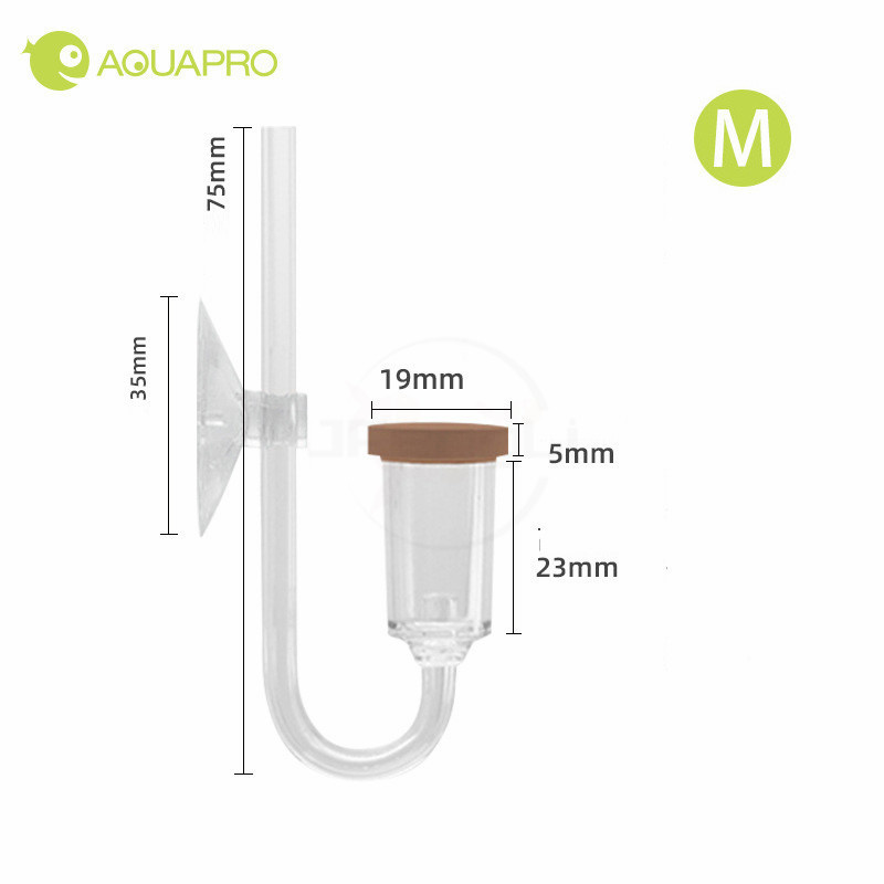 MINI CO2 Diffuser With Bubble  - đánh giá và giá Co2 Diffuser Planted