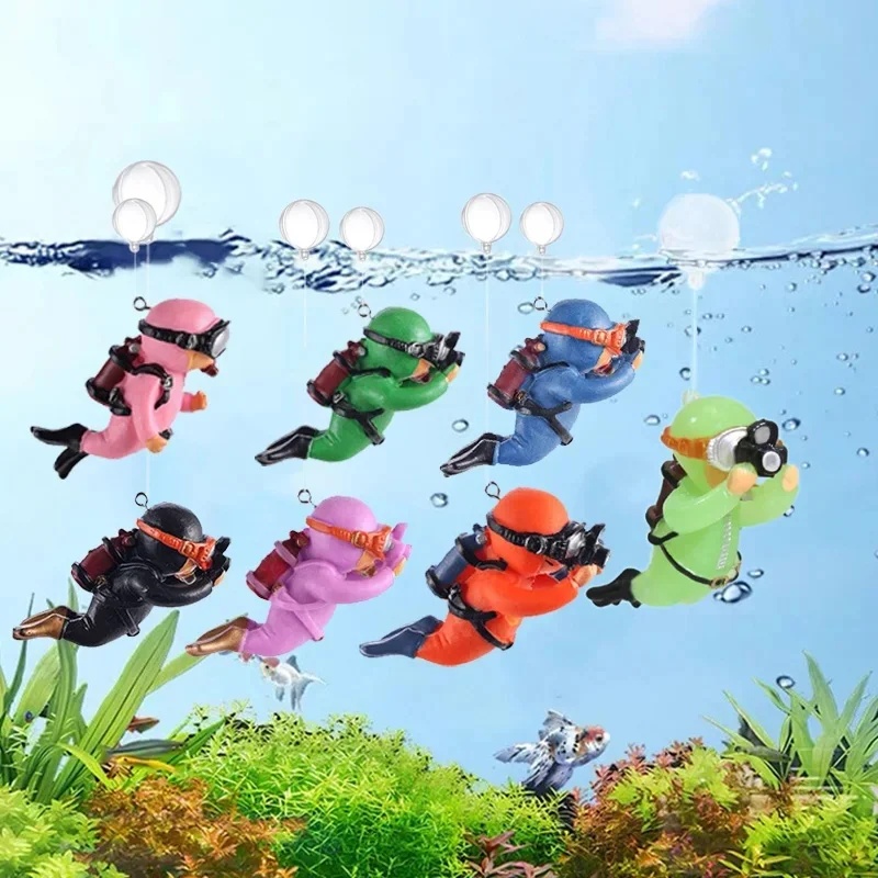 1/2pcs Fish Tank Diver Ornamen - đánh giá và giá Aquarium Fish Popular