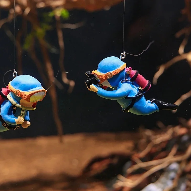 1/2pcs Fish Tank Diver Ornamen - đánh giá và giá Aquarium Fish Popular