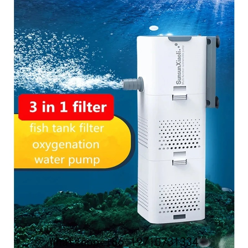 SUNSUN 3 in 1 Filter for Aquar - đánh giá và giá Fish Tank Filter Aquarium