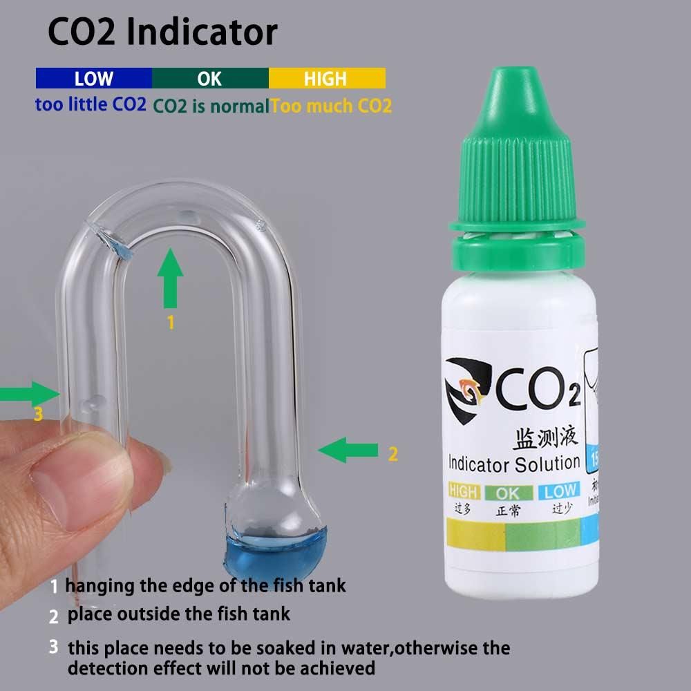 Grass Tester Monitor Fish Tank - đánh giá và giá Co2 Diffuser Planted