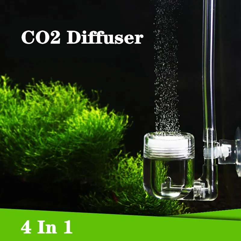 Aquarium 4 in 1 CO2 Diffuser G - đánh giá và giá Co2 Diffuser Planted