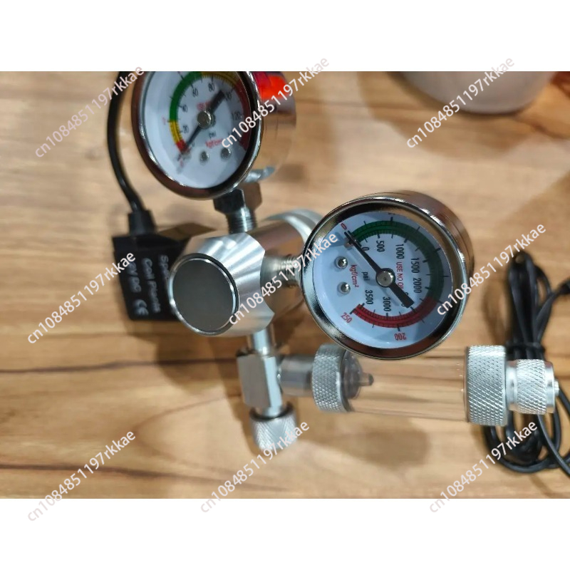 CO2 Regulator Dual Gauge Solen - đánh giá và giá Co2 Diffuser Planted