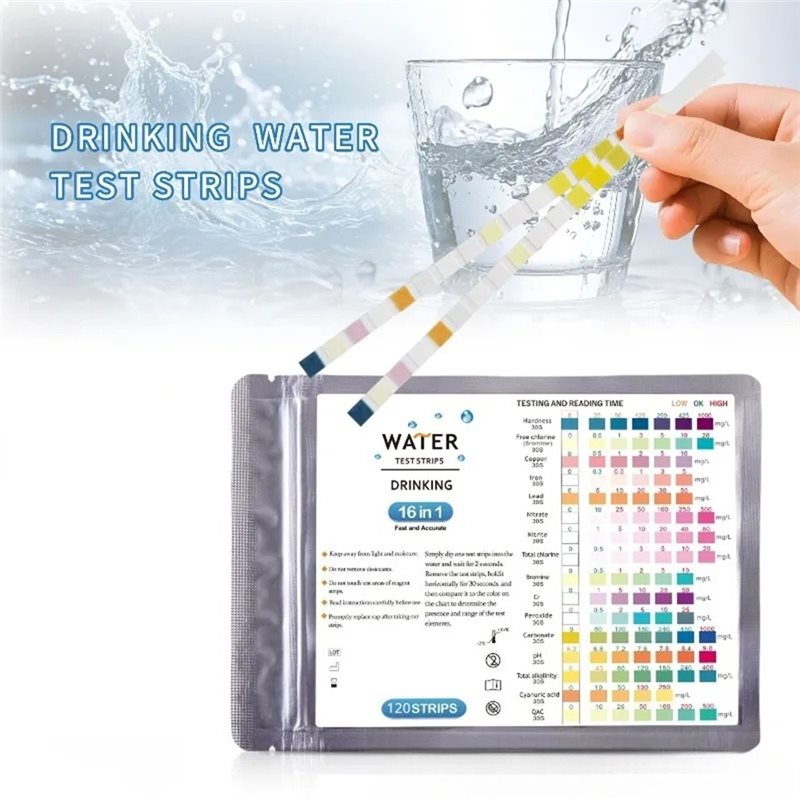 ABZL 120Pcs 16In1 Aquarium Tes - đánh giá và giá Aquarium Test Kit